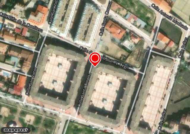 Vista aérea de vivienda en Tarancon (Cuenca)