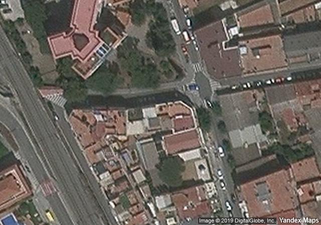 Vista aérea de vivienda en Sant Vicenç del Horts (Barcelona)
