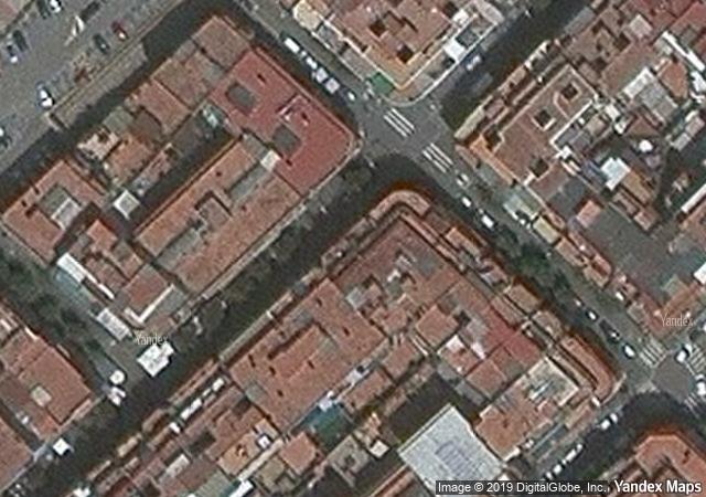 Vista aérea de vivienda en Castelldefels (Barcelona)