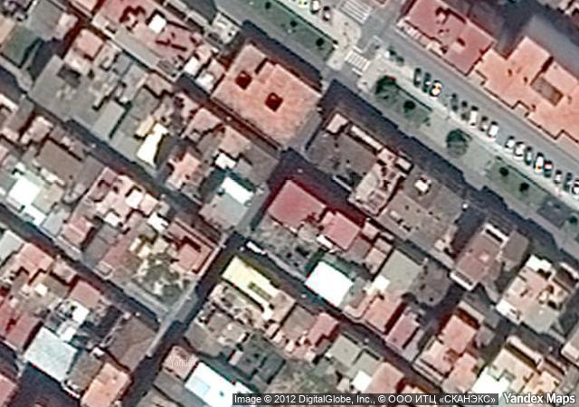 Vista aérea de vivienda en Sagunt (Valencia/València)