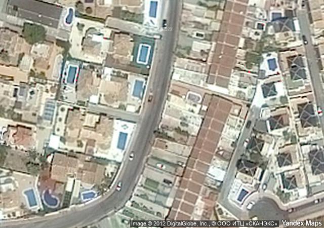 Vista aérea de vivienda en Torrevieja (Alicante/Alacant)