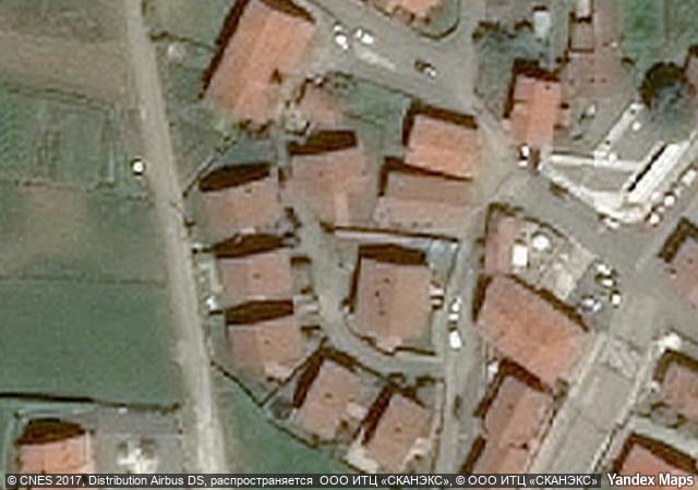 Vista aérea de vivienda en Lusa - Castro Urdiales (Cantabria)