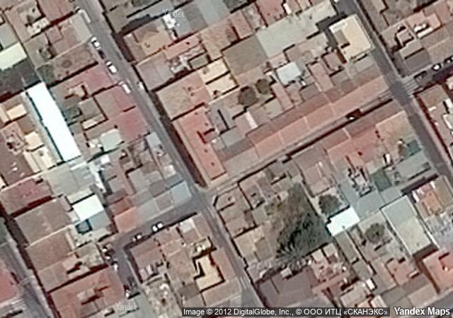 Vista aérea de vivienda en Murcia (Murcia)