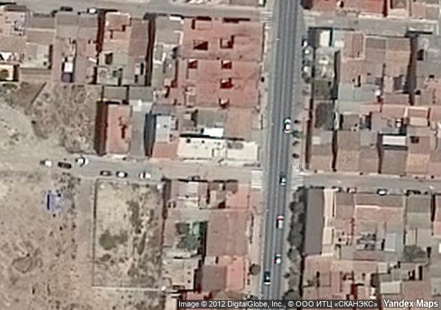 Vista aérea de vivienda en Murcia (Murcia)