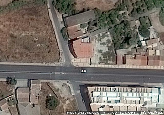 Vista aérea de vivienda en Murcia (Murcia)