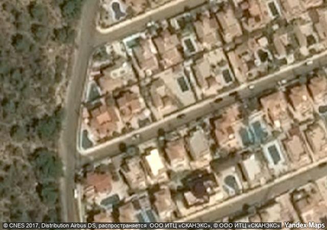 Vista aérea de vivienda en San Miguel de Salinas (Alicante/Alacant)
