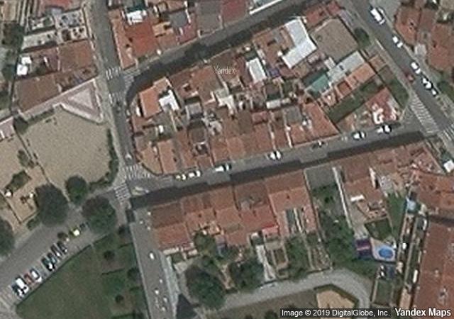 Vista aérea de vivienda en Barcelona (Barcelona)