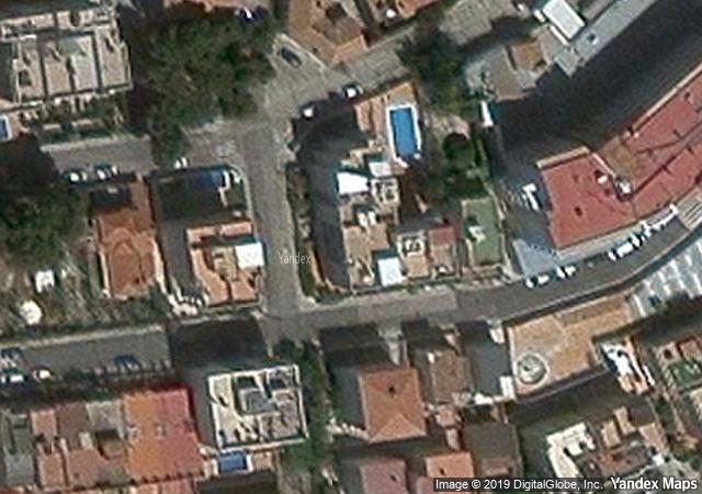 Vista aérea de vivienda en El Vendrell (Tarragona)
