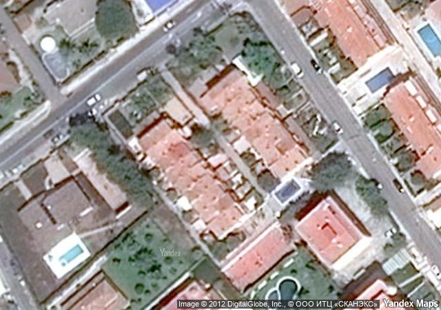 Vista aérea de vivienda en Benicasim (Castellón/Castelló)