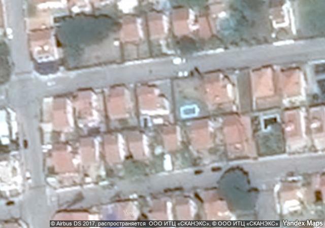 Vista aérea de vivienda en Pineda de Mar (Barcelona)