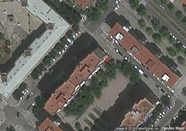 Vista aérea de vivienda en Sabadell (Barcelona)