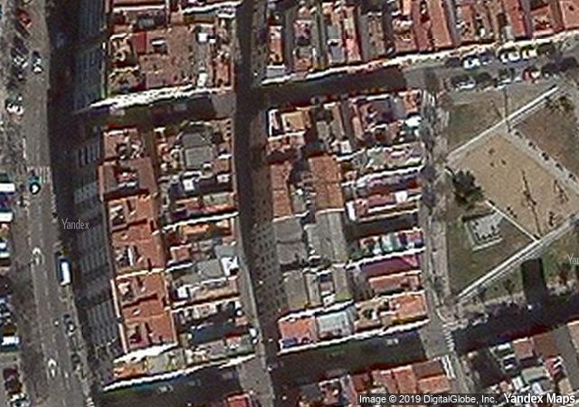 Vista aérea de vivienda en Mataró (Barcelona)