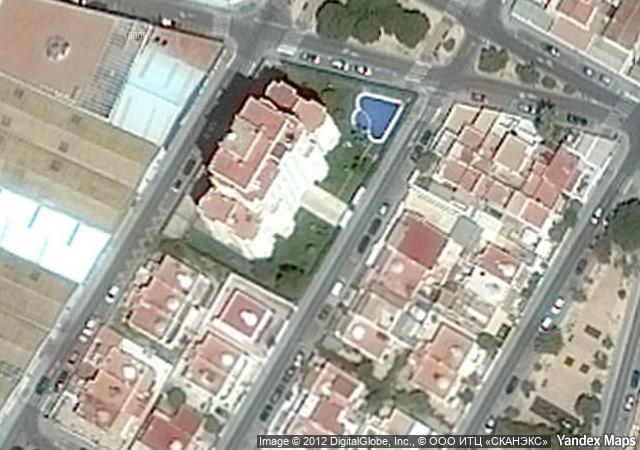 Vista aérea de vivienda en Torrevieja (Alicante/Alacant)
