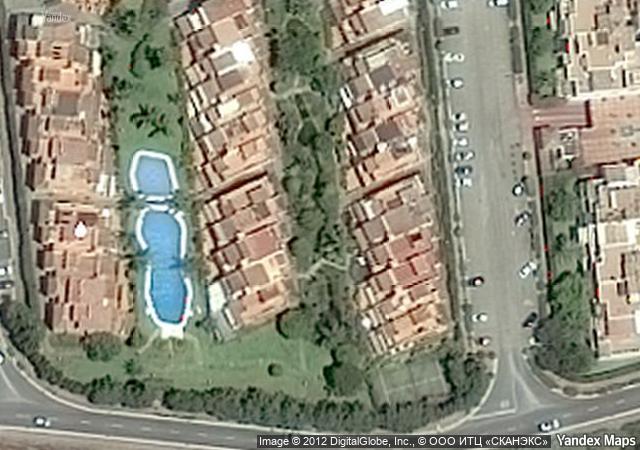 Vista aérea de garaje en Marbella (Málaga)