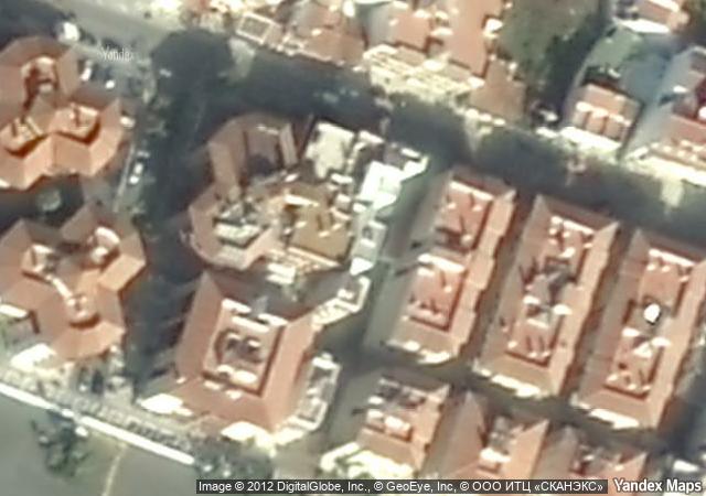 Vista aérea de vivienda en Torrox (Málaga)