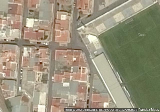 Vista aérea de garaje en Motril (Granada)