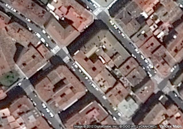 Vista aérea de vivienda en Zaragoza (Zaragoza)