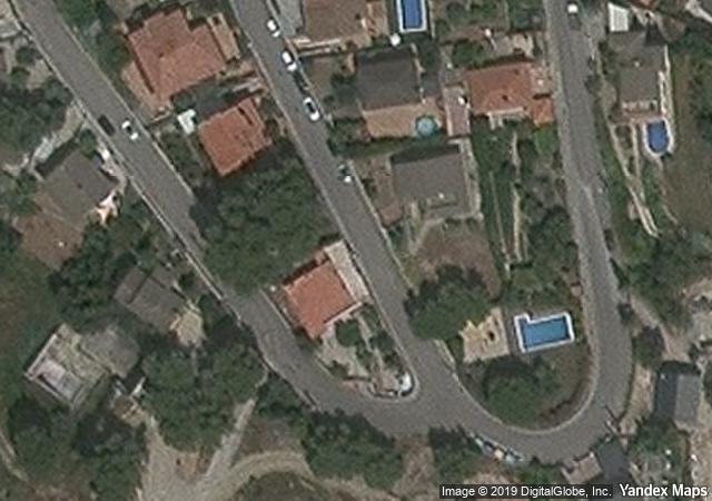 Vista aérea de vivienda en Rubí (Barcelona)