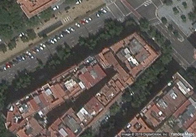 Vista aérea de vivienda en Barcelona (Barcelona)