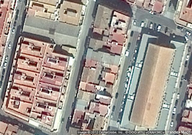 Vista aérea de vivienda en Carcaixent (Valencia/València)