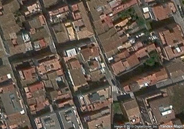 Vista aérea de vivienda en El Vendrell (Tarragona)