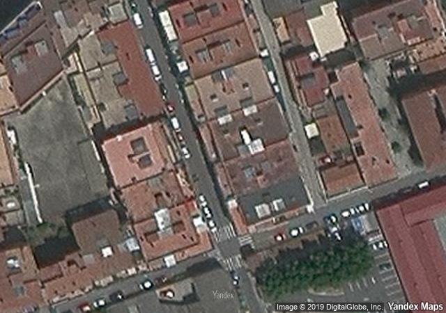 Vista aérea de vivienda en Mollet del Vallès (Barcelona)