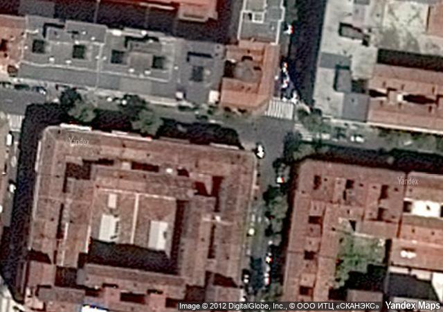 Vista aérea de vivienda en Zaragoza (Zaragoza)