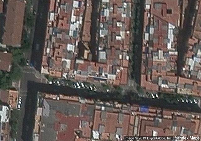 Vista aérea de vivienda en Barcelona (Barcelona)
