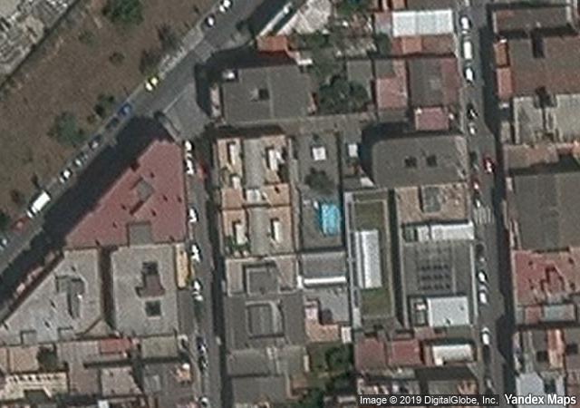 Vista aérea de vivienda en Montcada i Reixac (Barcelona)
