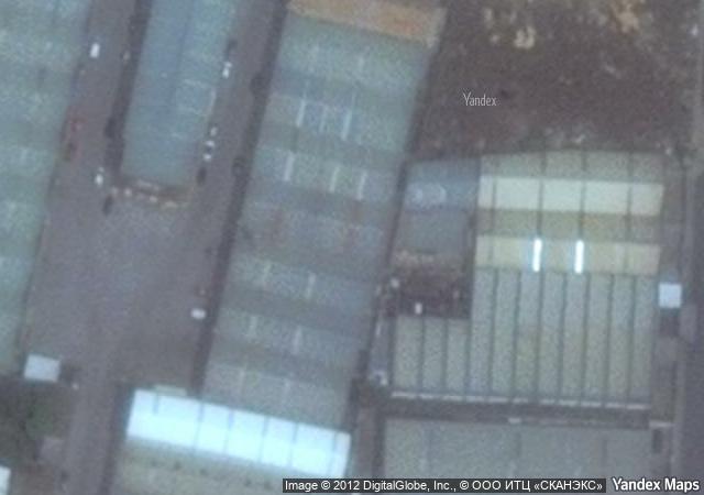 Vista aérea de nave industrial en Alcala de Guadaira (Sevilla)