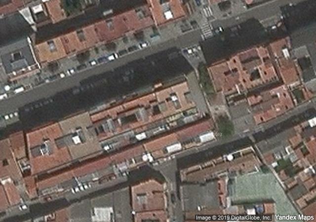 Vista aérea de vivienda en Sabadell (Barcelona)