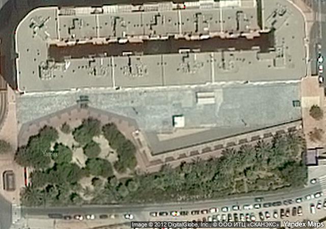 Vista aérea de vivienda en Cartagena (Murcia)