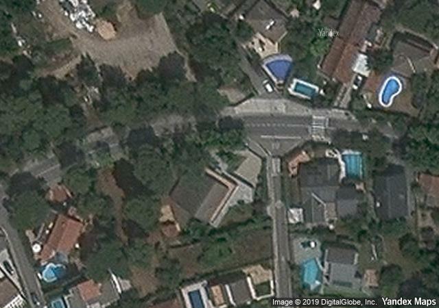 Vista aérea de vivienda en Sant Cugat del Vallés (Barcelona)