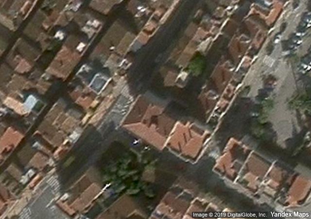 Vista aérea de vivienda en La Selva del Camp (Tarragona)