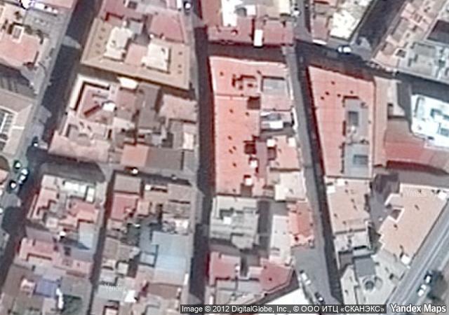 Vista aérea de vivienda en Lorca (Murcia)