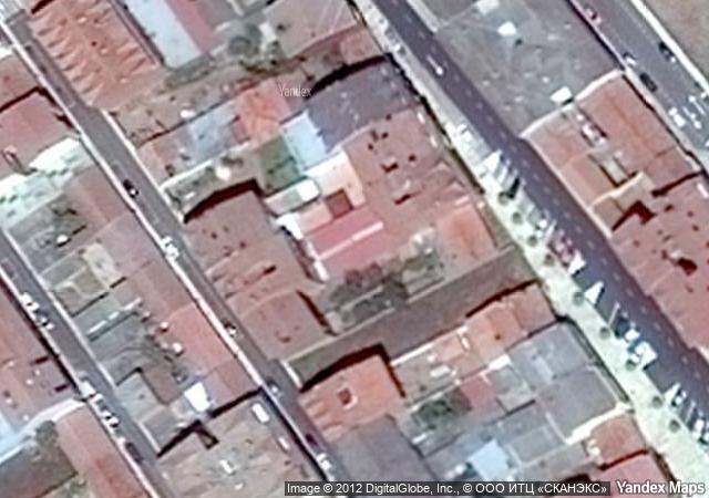 Vista aérea de vivienda en La Virgen del Camino (León)
