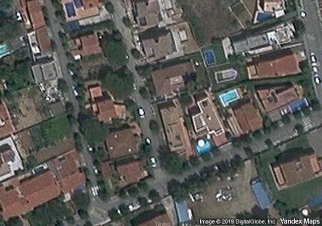 Vista aérea de vivienda en El Masnou (Barcelona)
