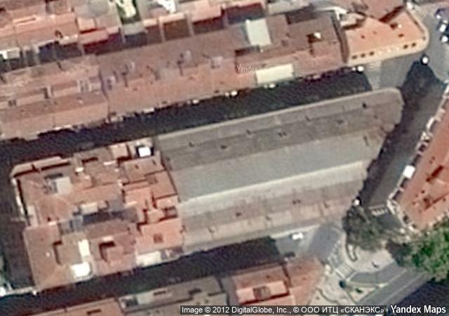 Vista aérea de vivienda en Ibi (Alicante/Alacant)