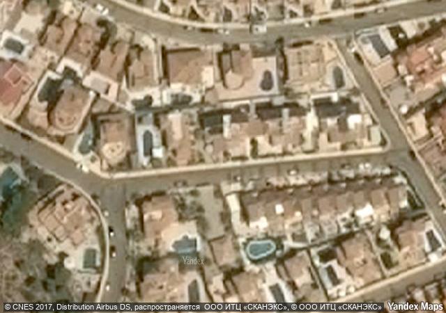Vista aérea de vivienda en San Miguel de Salinas (Alicante/Alacant)