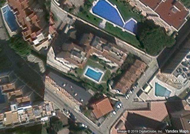 Vista aérea de garaje en Torredembarra (Tarragona)