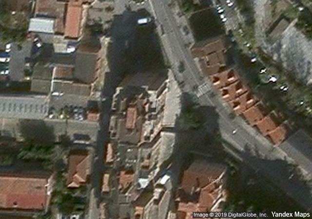 Vista aérea de vivienda en Valls (Tarragona)