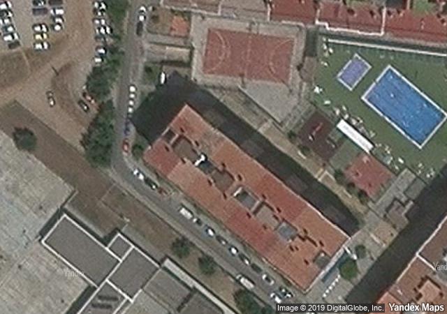 Vista aérea de local comercial en Sabadell (Barcelona)