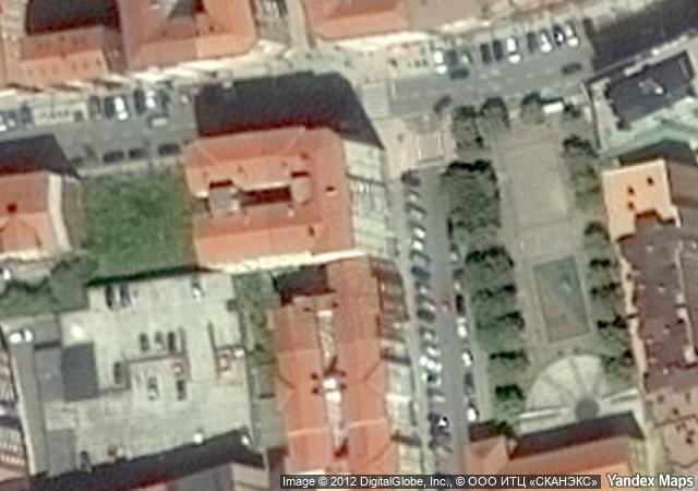 Vista aérea de vivienda en Santander (Cantabria)