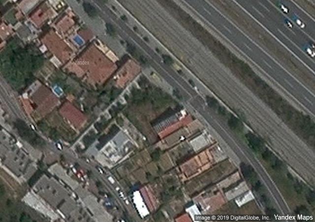 Vista aérea de solar en Barcelona (Barcelona)