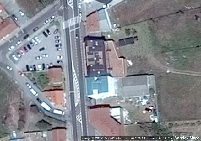 Vista aérea de vivienda en Leon (León)