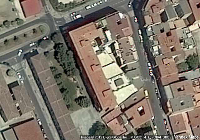 Vista aérea de vivienda en Lleida (Lleida)