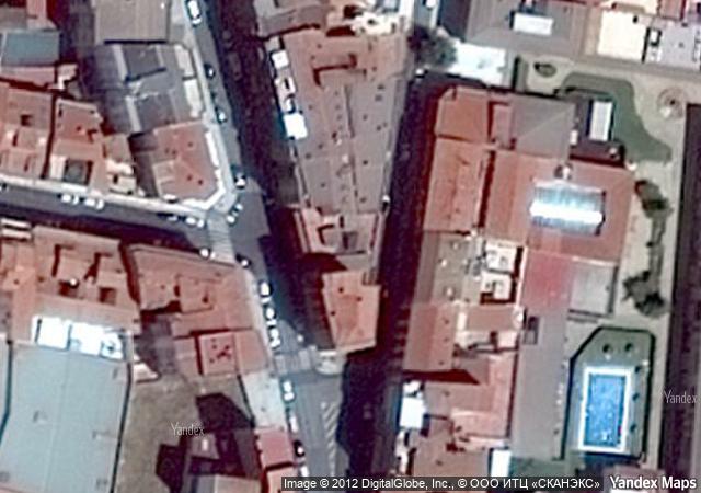 Vista aérea de vivienda en Albacete (Albacete)