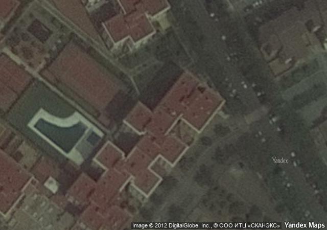 Vista aérea de vivienda en Sevilla (Sevilla)