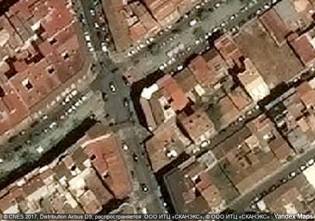 Vista aérea de inmueble en Dénia (Alicante/Alacant)