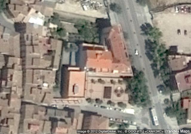Vista aérea de vivienda en Cocentaina (Alicante/Alacant)
